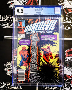 Daredevil #270 CGC 9.2 1st BlackHeart Mark Jewelers