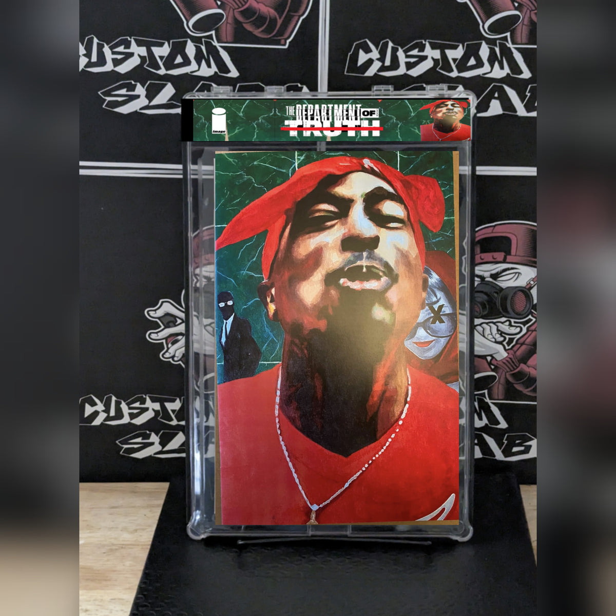(Case and Label only) Department of truth Tupac 2 custom Slab! – Custom ...