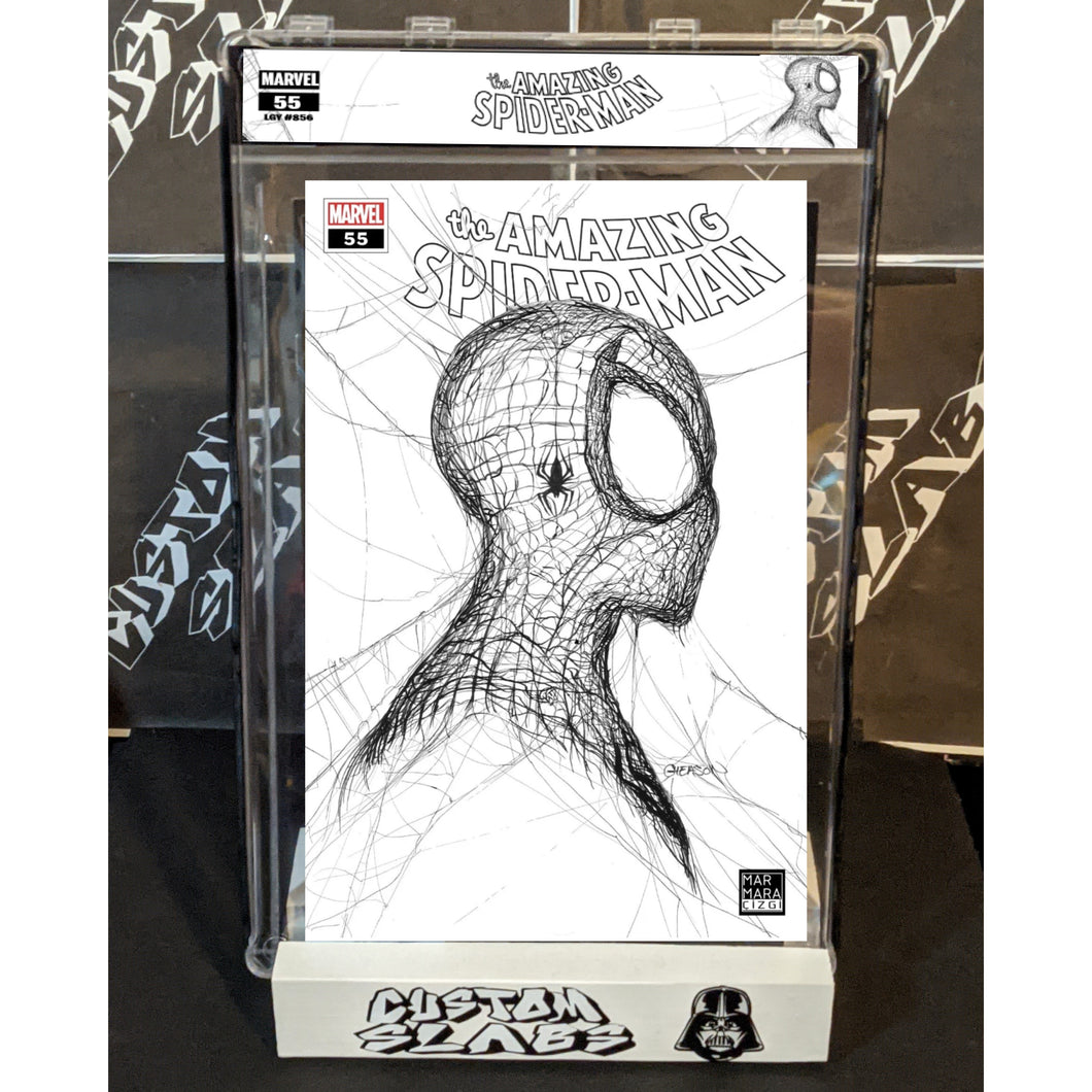 Amazing Spider-man #55 2nd print white Custom Slab!