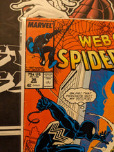 Load image into Gallery viewer, Web of Spiderman #36 Newsstand 1st Tombstone
