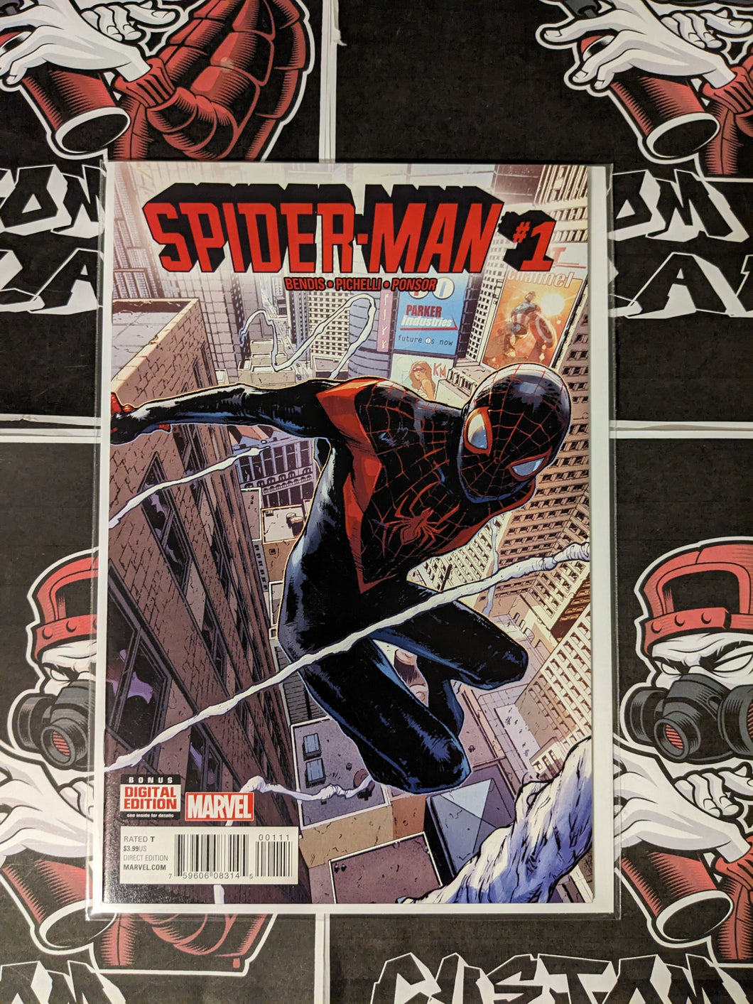 Spider-man #1 2016 Miles Morales