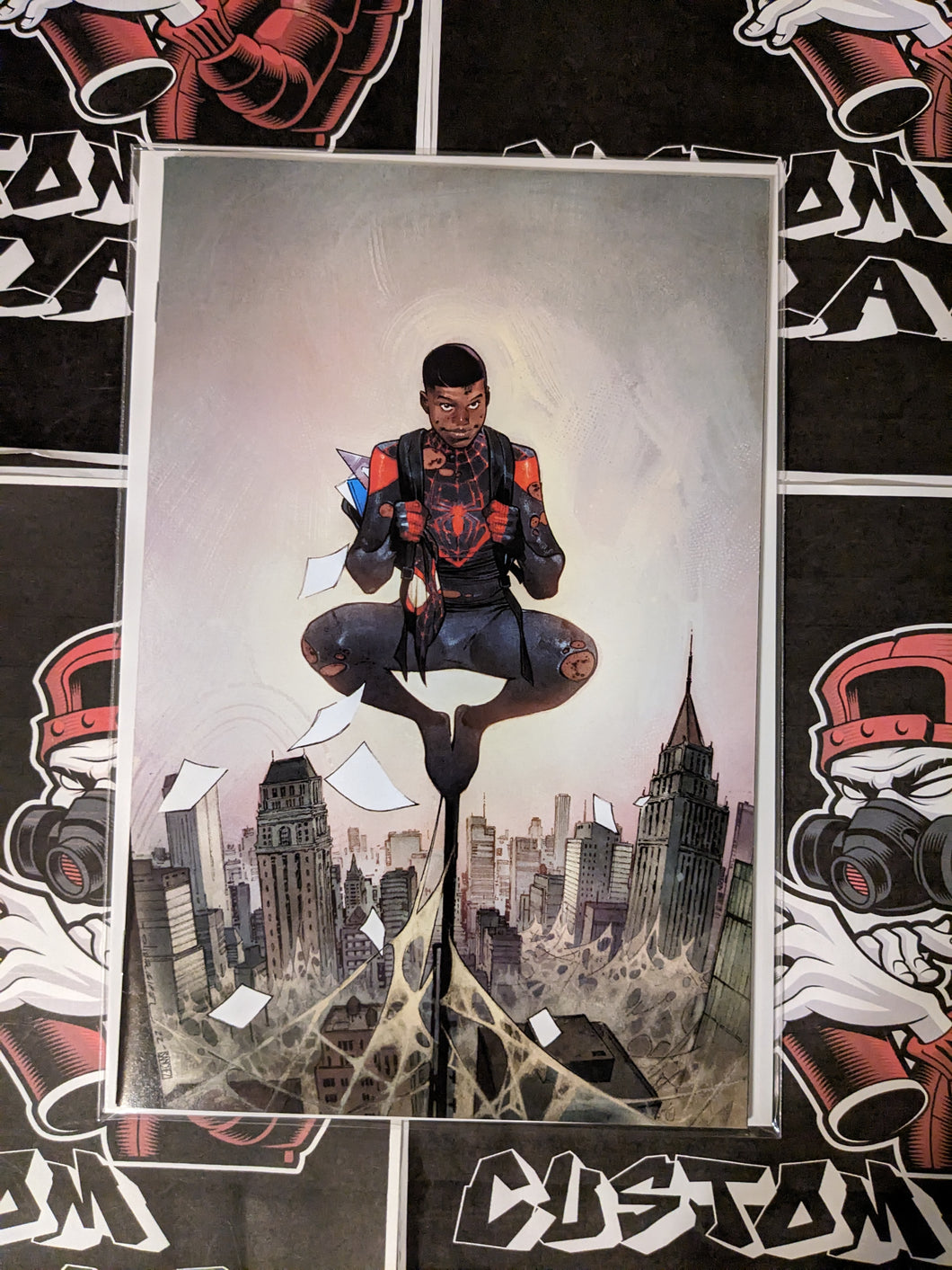 Miles Morales Spider-man #1 1:100 Coipel virgin variant