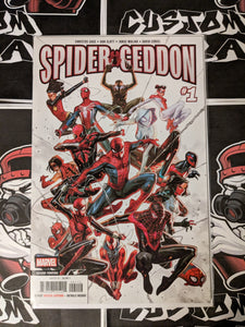 Spider-Geddon #1 2nd print Low print