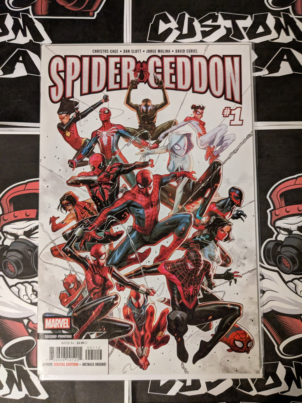 Spider-Geddon #1 2nd print Low print