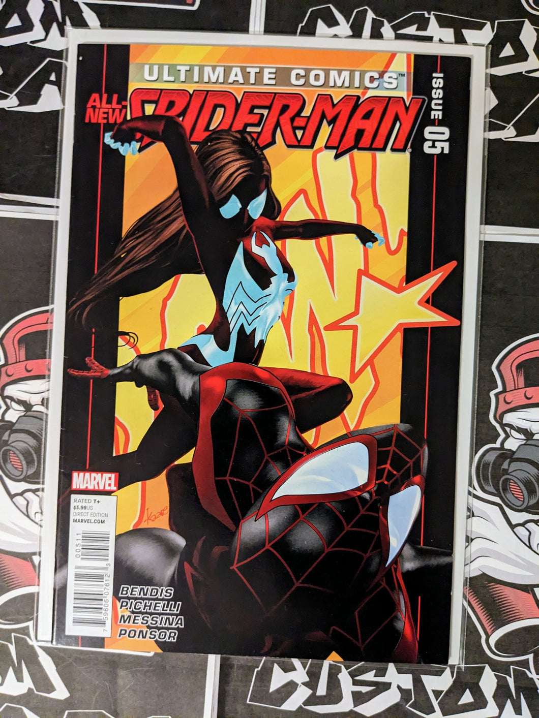 Ultimate Comics Spider-man #5 1st Miles suit