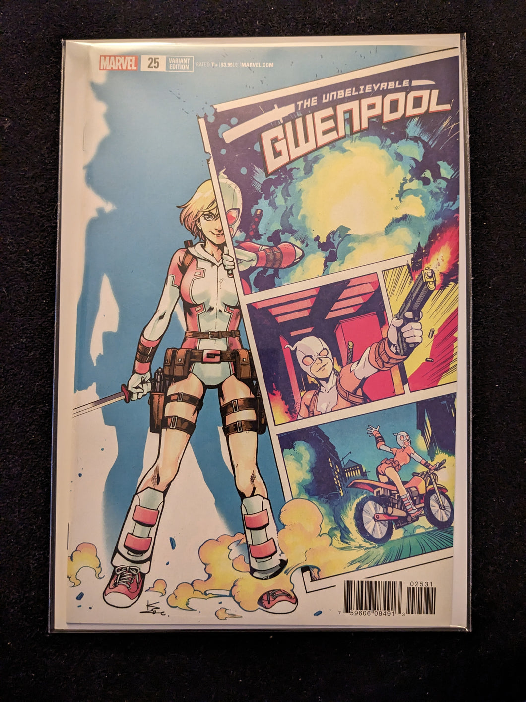Unbelievable Gwenpool #25 variant low print