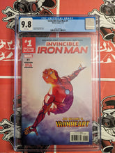 Load image into Gallery viewer, Invincible Ironman #1 #11 CGC 9.8 SET
