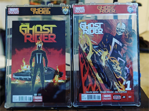 (Case & Label only) Ghost Rider NOW #1 Custom Slab!