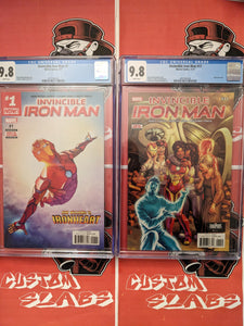 Invincible Ironman #1 #11 CGC 9.8 SET