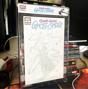 (Case and Label only) Spider-Gwen #1 Custom Slab!