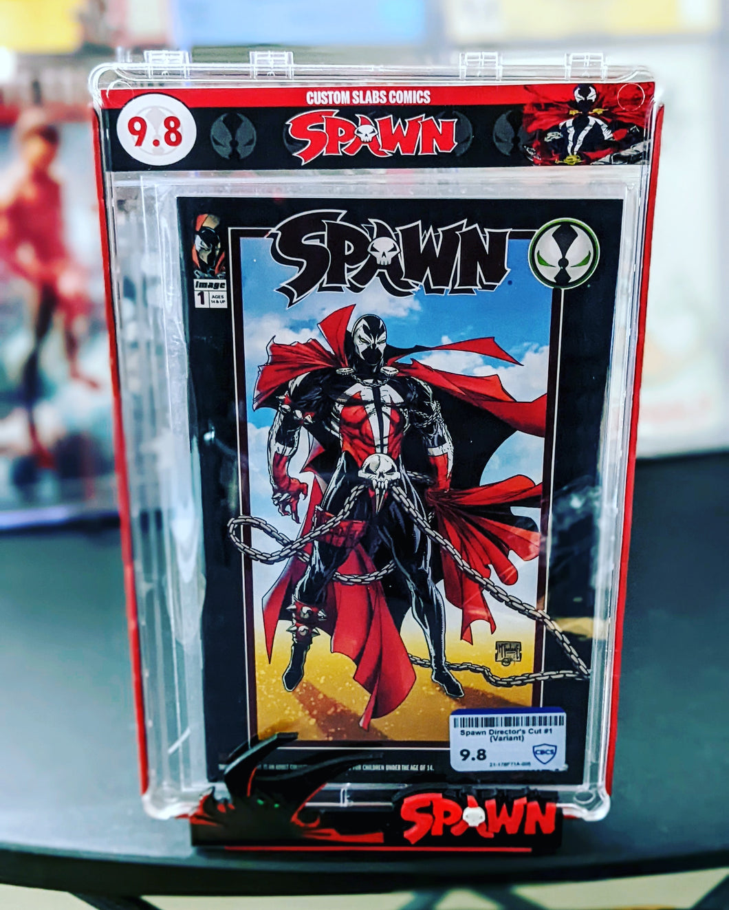 (Case and Label only)Spawn #1 Custom Slab!