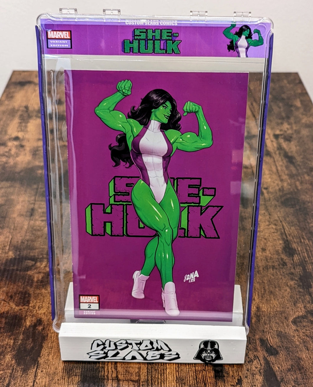 (Case and Label only) She-Hulk #2 Custom Slab!