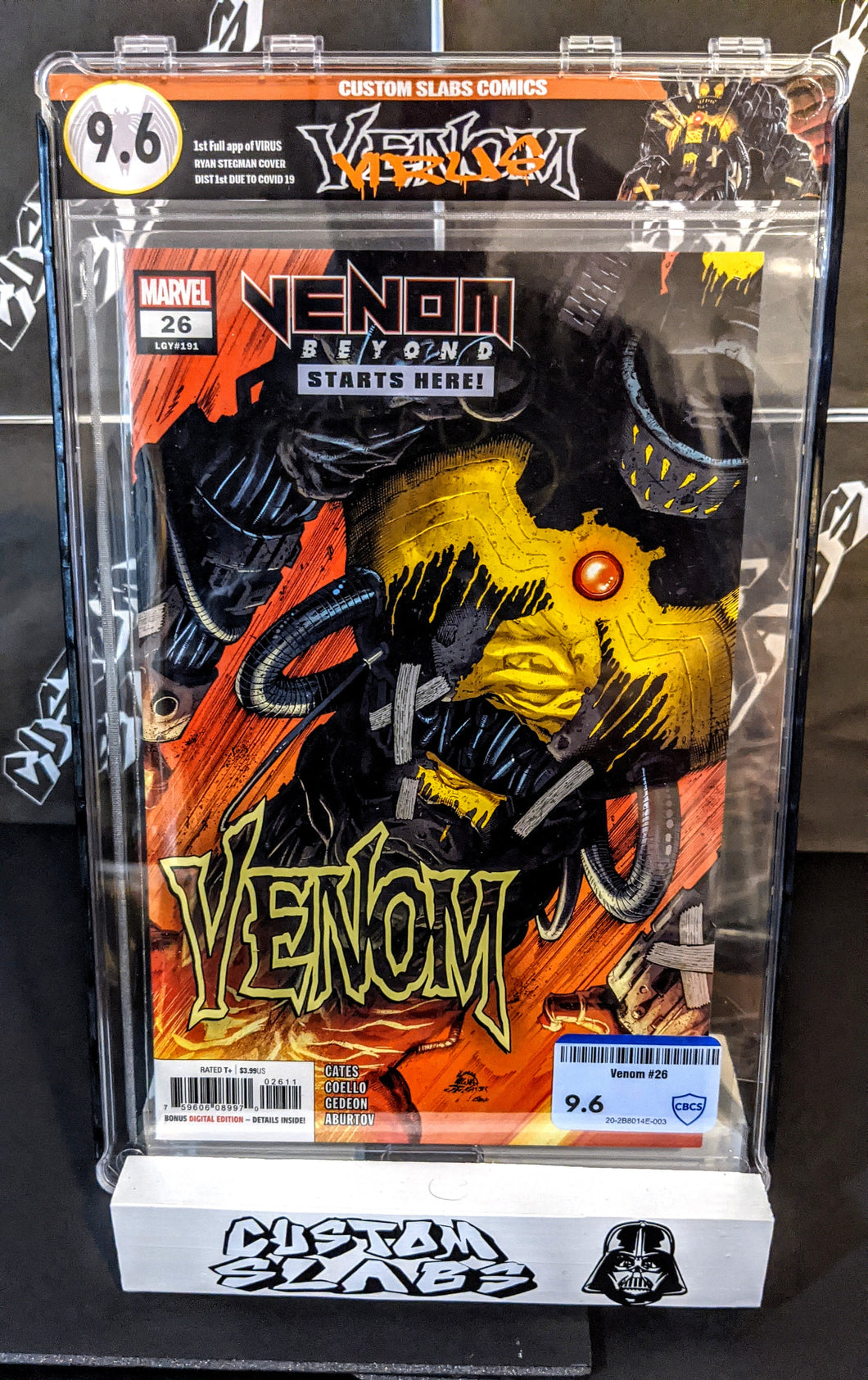 Venom #26 1st Print CBCS 9.6 Custom Slab