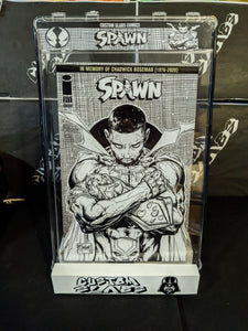 (Case and Label only)Spawn #311 D Mcfarlane B&W Custom Slab!