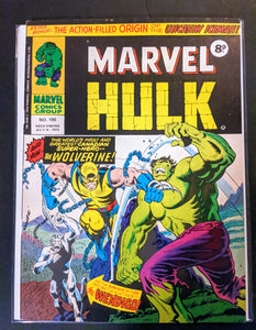 Mighty World of Marvel #198 UK Hulk 181 180!