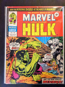 Mighty World of Marvel #198 UK Hulk 181 180!