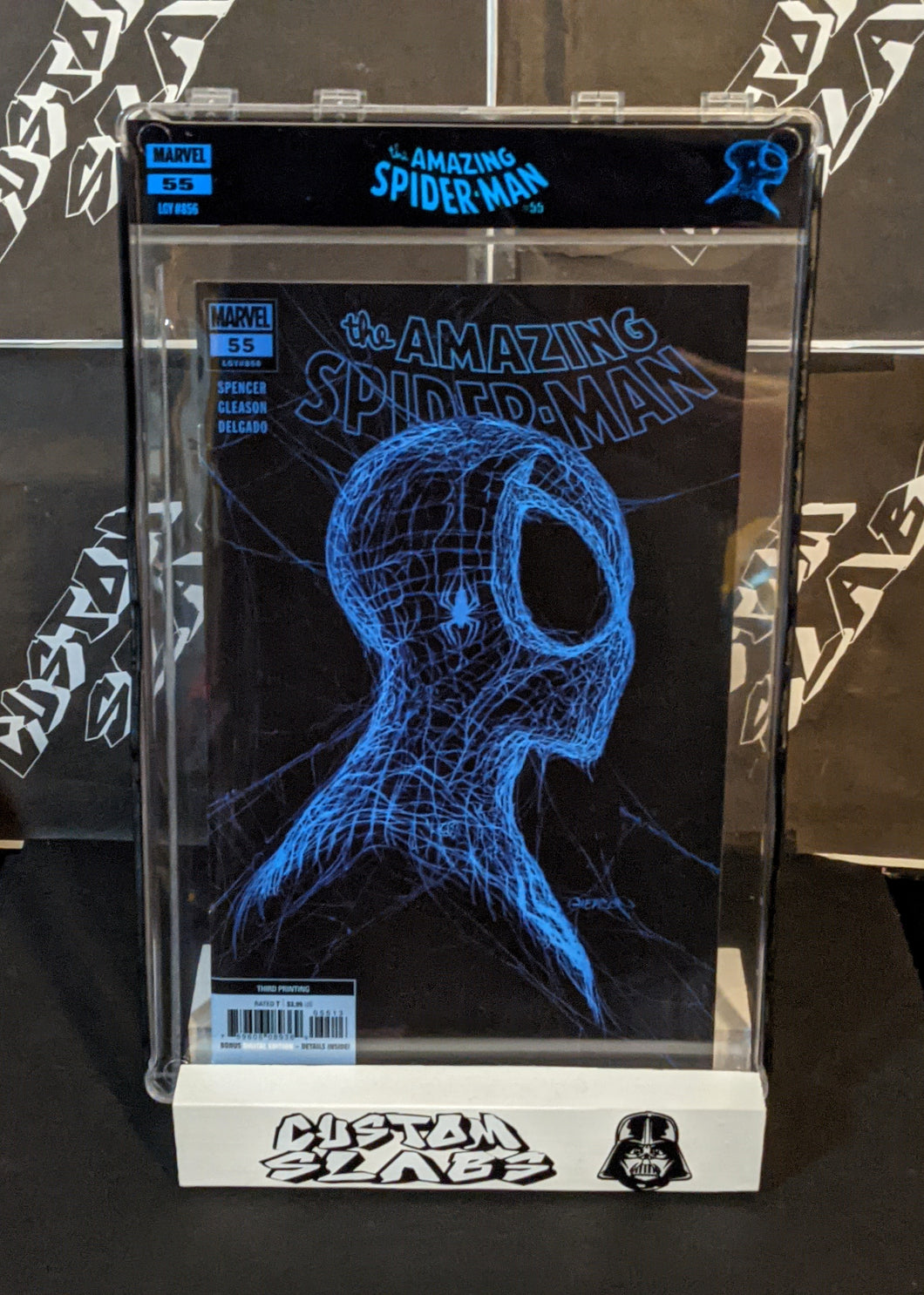 (Case and Label only) Amazing Spider-man #55 3rd print Custom Slab!