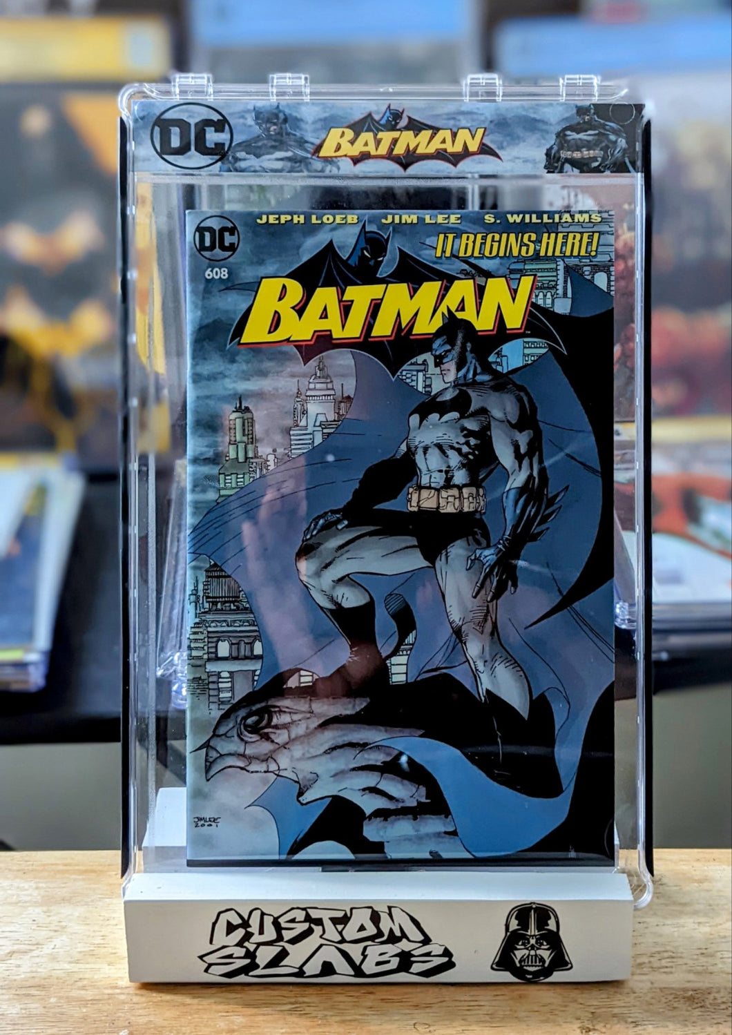 (Case and label only)Batman #608 2nd print Custom Slab!