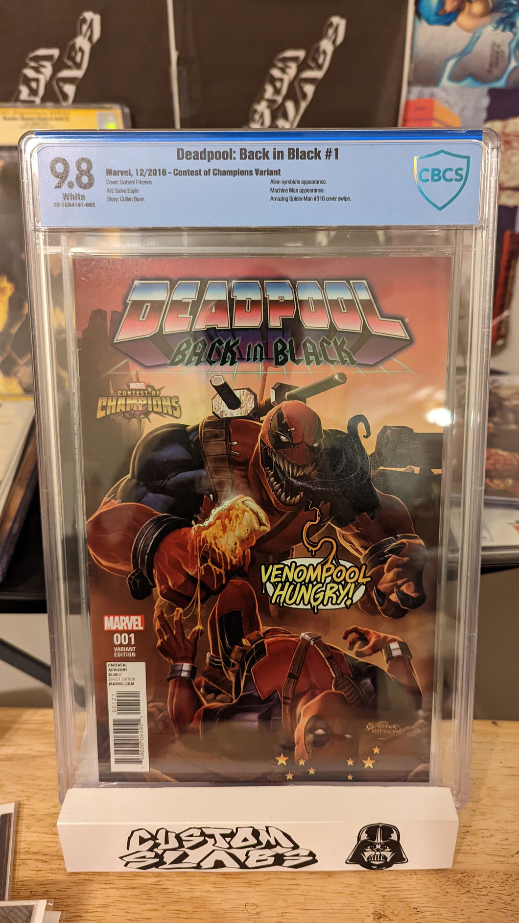 DeadPool Back in Black 1:10 #1 CBCS 9.8