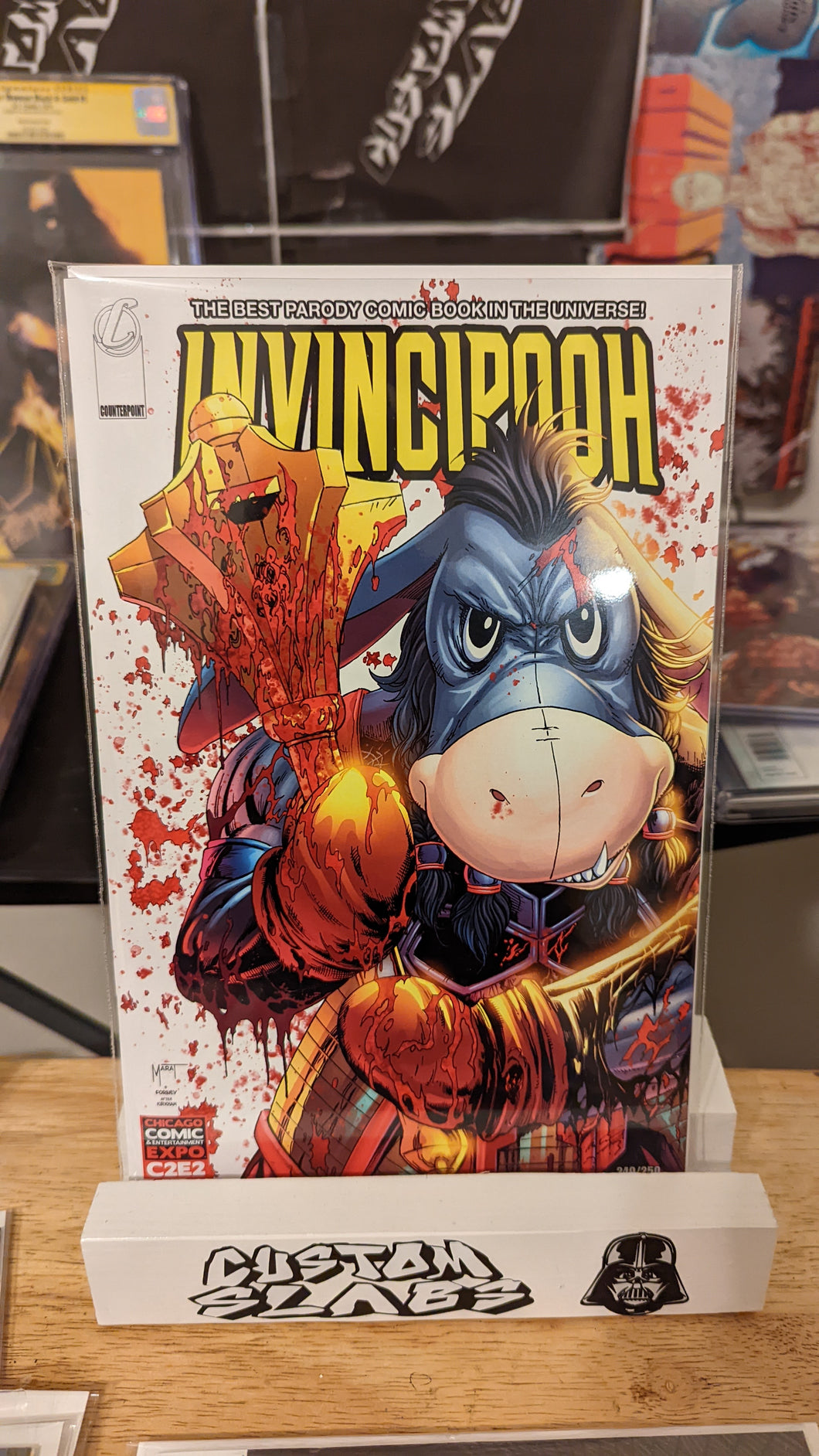 Invincipooh Battle Beast homage C2E2 exclusive