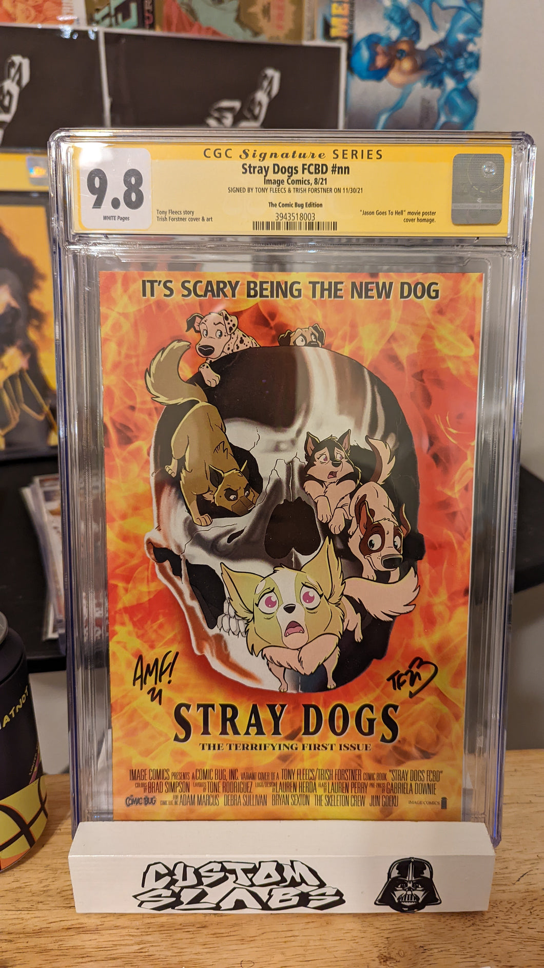 Stray Dogs Jason Goes to Hell CGC 9.8 SS Fleecs & Forstner