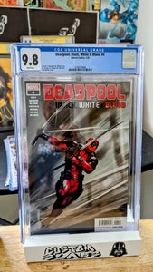 Deadpool Black White & Blood #1 CGC 9.8 1st Sakura Spider