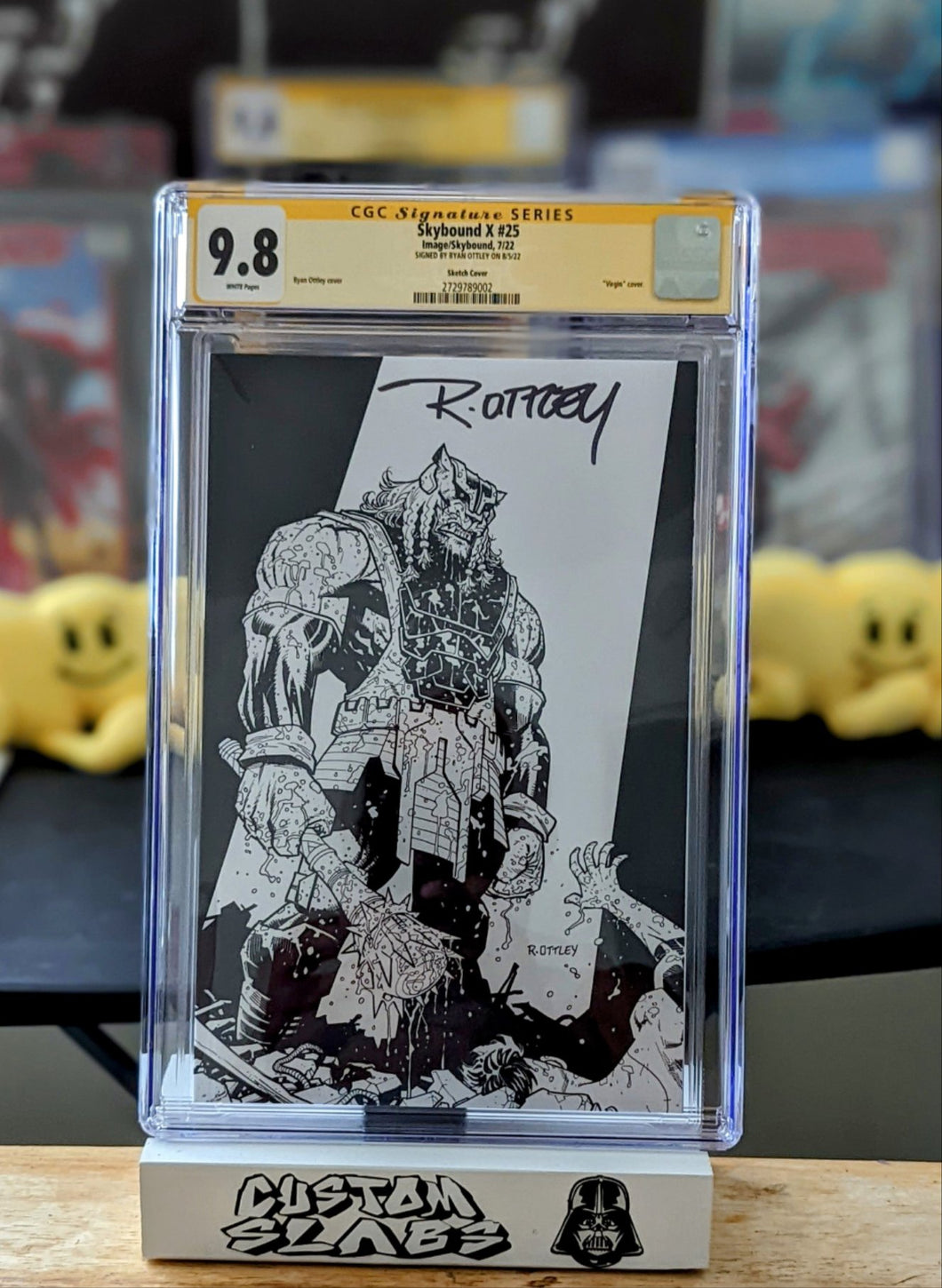 SKYBOUND X #25 1:10 BATTLE BEAST CGC 9.8 SS OTTLEY