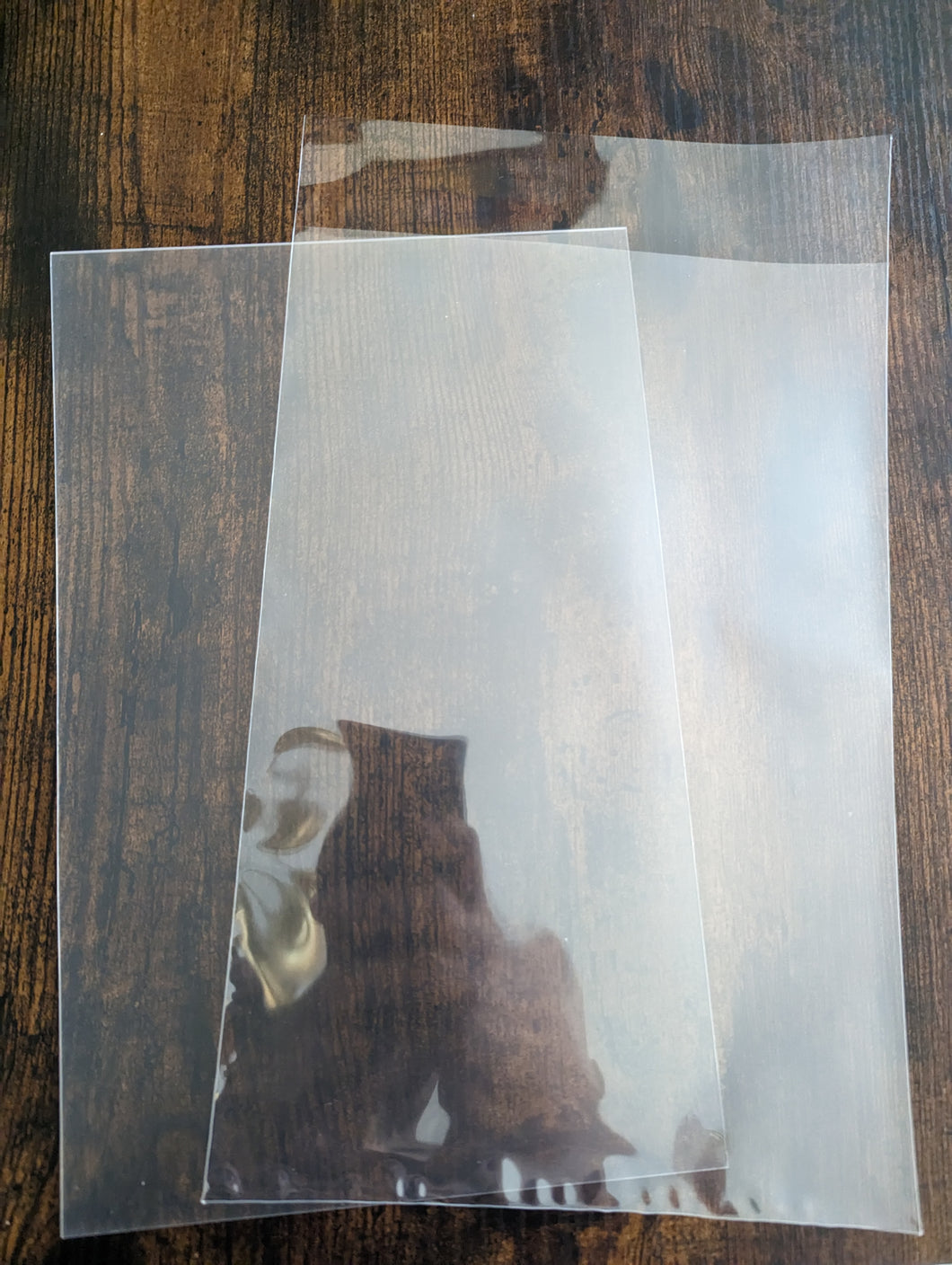 Mylar bag/clear back board