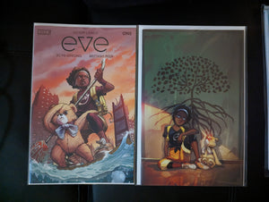 Eve #1 cvr A and 1:10 set Boom studios