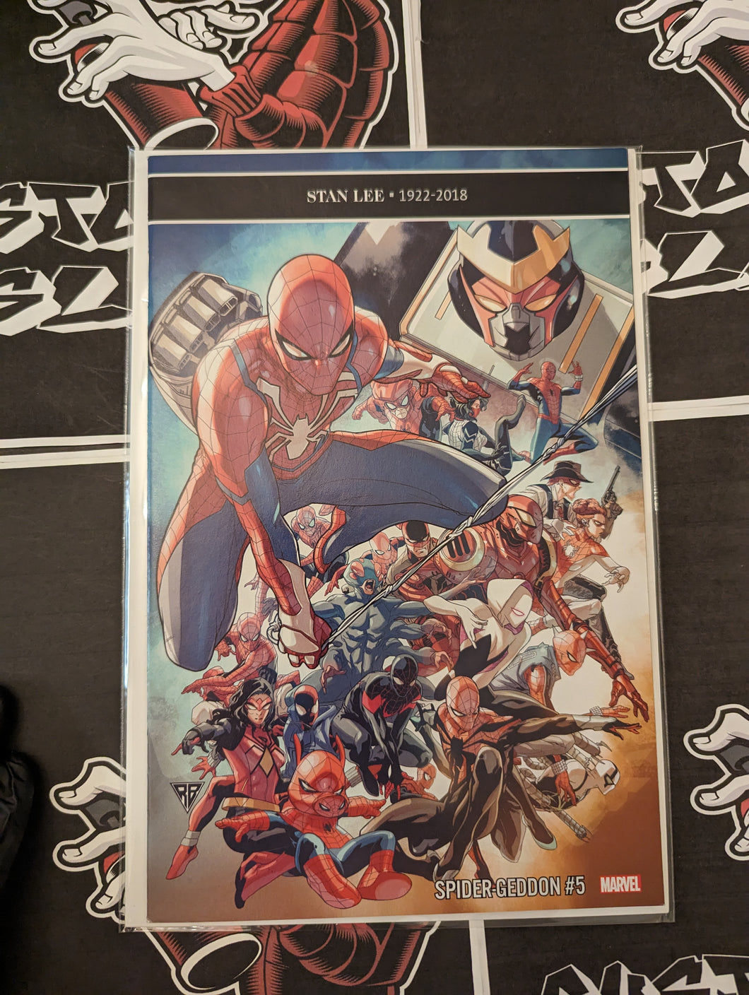 Spider Geddon #5 1:25 1st spider cop