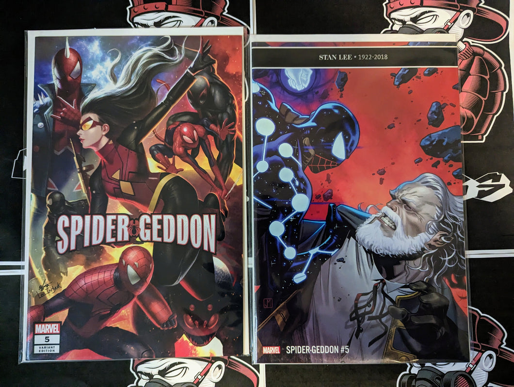 Spider Geddon #5 1st spider cop SET