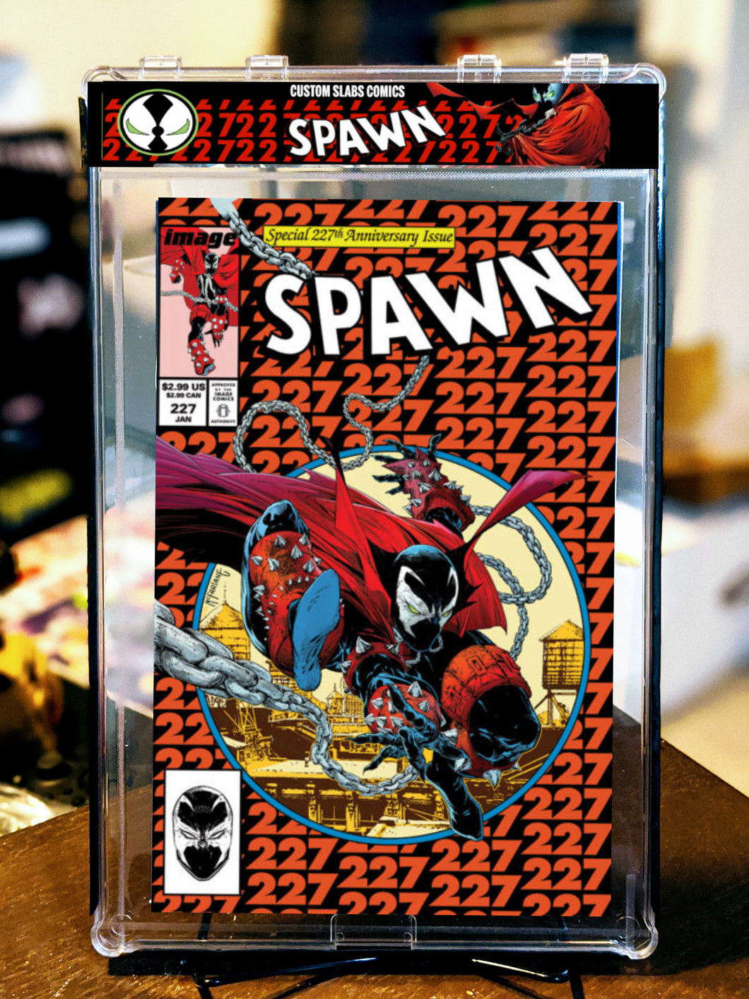 (Case and Label only)Spawn #227 Custom Slab!